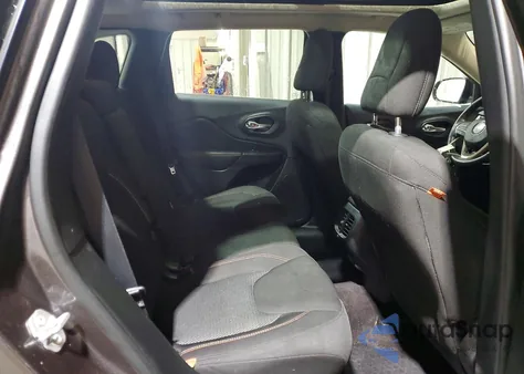 2017 Jeep Cherokee Latitude из США, поврежденный, VIN 1C4PJMCB0HW556365